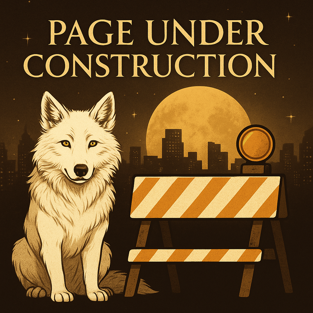 dark romance website under construction
